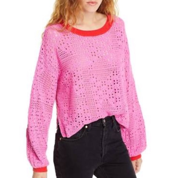 Free People Sweaters - NWT FREE PEOPLE HOME RUN OPEN KNIT SWEATER